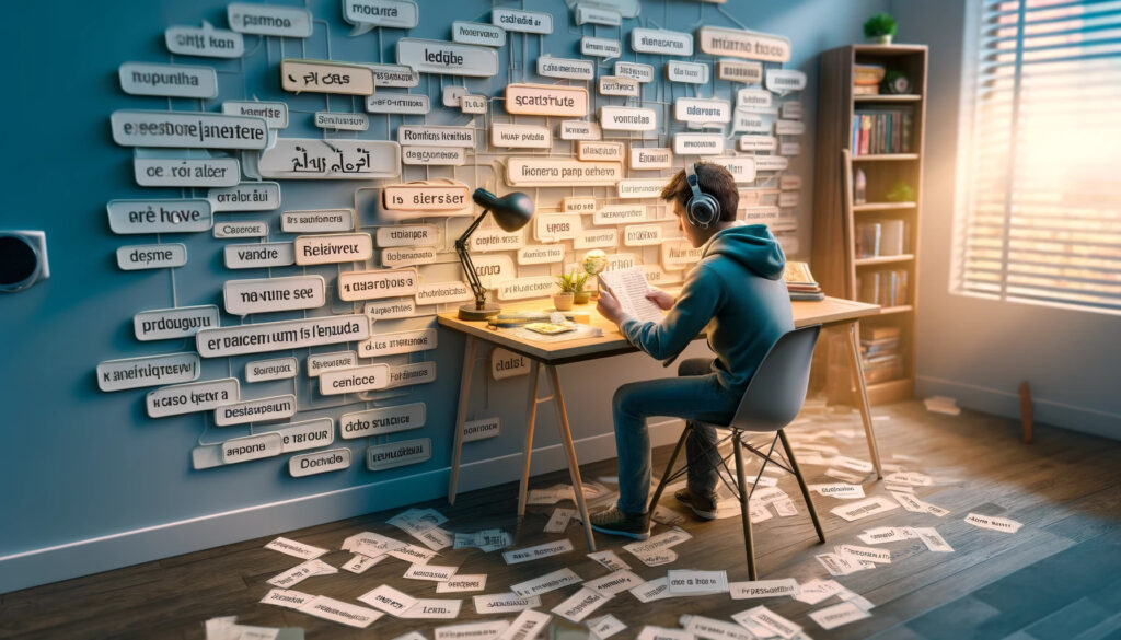 Cycle d'orientation : apprentissage du vocabulaire d'allemand ou d'anglais